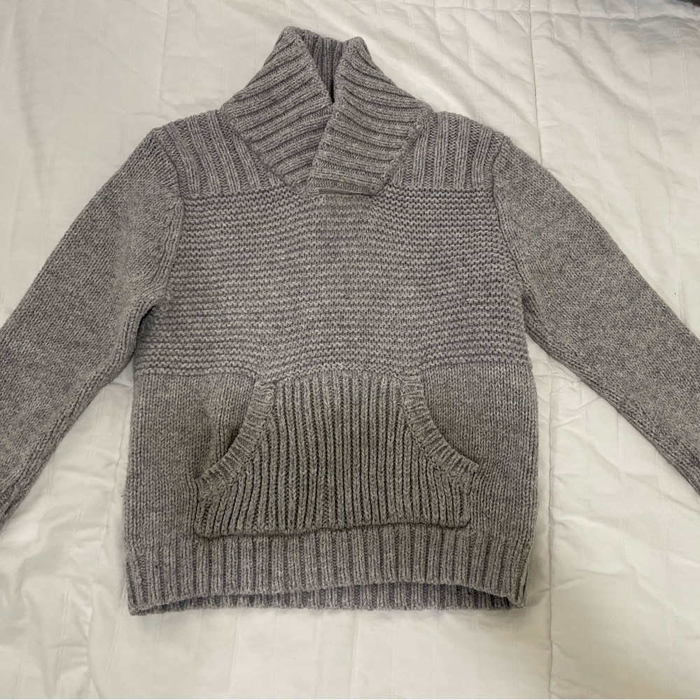 Cat & Jack Heather Gray Turtleneck Sweater